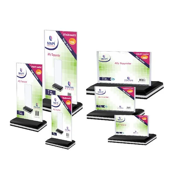 MAPİ AFİŞ TAŞIYICI T TİPİ A4 DİKEY 5341035