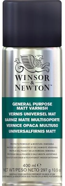 W&amp;N YARDIMCI MALZEME ALL-PURPOSE MATT VARNISH 400 ML SPREY WN-WN-3041989
