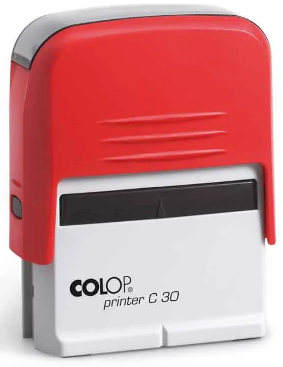 COLOP KAŞE COMPACT C30 KIRMIZI GÖVDE+KEÇE 15314079