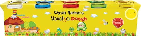 SÜDOR PLAY DOUGH MONALİSA 5X120 G