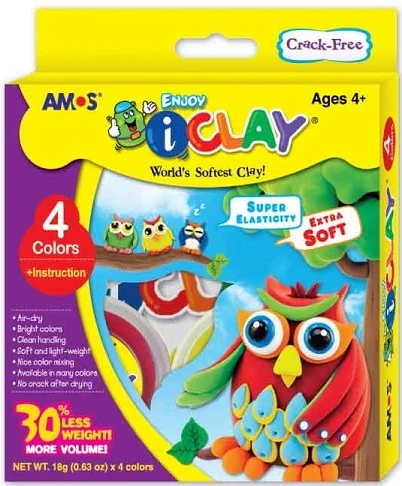 AMOS PROJE HAMURU İ-CLAY 18 GR 4 RENK IC18P4