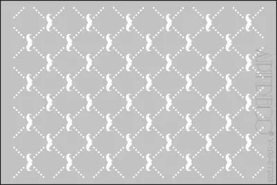 ARTDECO STENCIL A4 VINTAGE BAY-1 Y-100-ST203