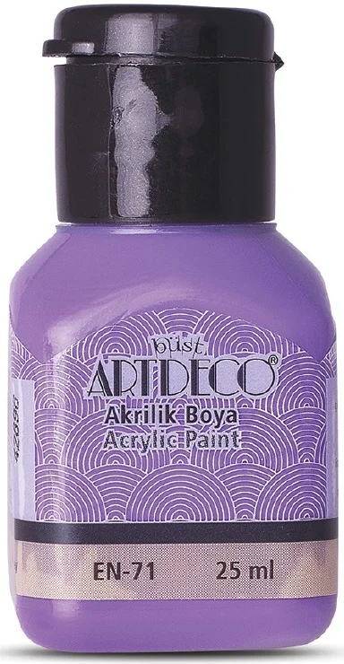 ARTDECO AKRİLİK BOYA 25 ML MOR Y-070A-3608