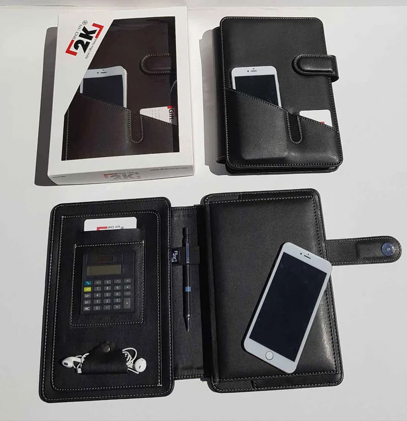 2K ORG.DİPLOMAT 17X24 SUNİ DERİ SİYAH ÇİZGİLİ  5281