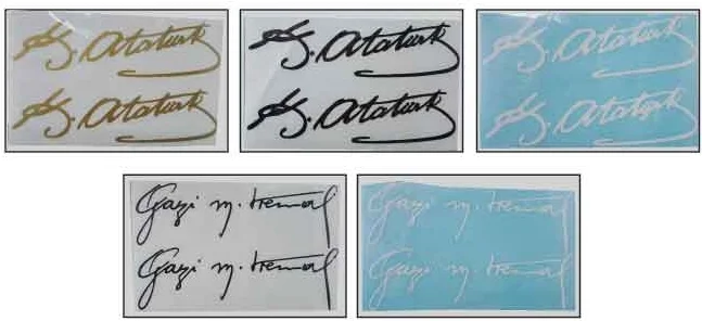BUKET STICKER DAMLA ATA SİLÜET BÜYÜK BKT-708
