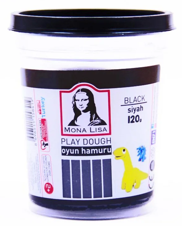 SÜDOR OYUN HAMURU 120 GR MONALİSA SİYAH SD240-12