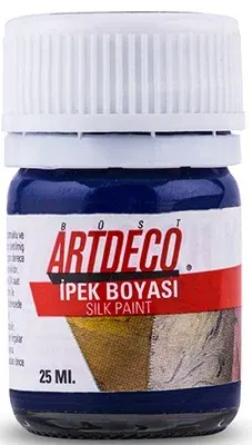 ARTDECO İPEK BOYASI 25 ML DENİZ MAVİSİ Y-014A-513