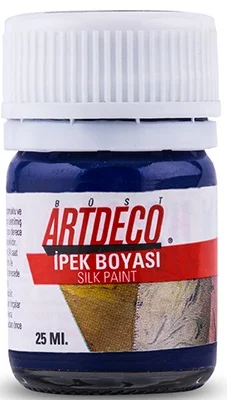 ARTDECO İPEK BOYASI 25 ML DENİZ MAVİSİ Y-014A-513