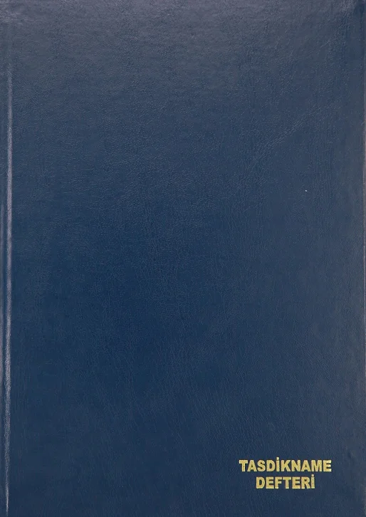 DİLMAN TASDİKNAME DEFTERİ CİLTLİ 22x32 96 YP 5332