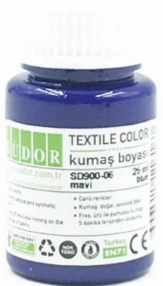 SÜDOR KUMAŞ BOYASI 25 ML MAVİ SD900-06