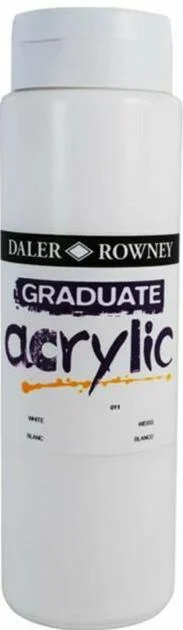 DALER ROWNEY AKRİLİK BOYA GRADUATE SERİSİ 500 ML WHITE 123500011