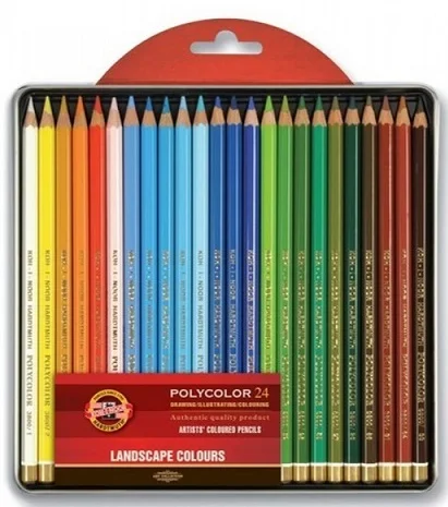 KOHINOOR SET ARTIST COLOURED KALEM 3824-024015PL