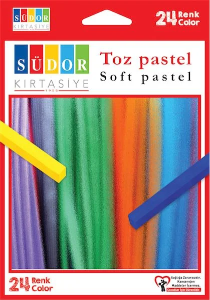 SÜDOR PASTEL TOZ 24 RENK BS98