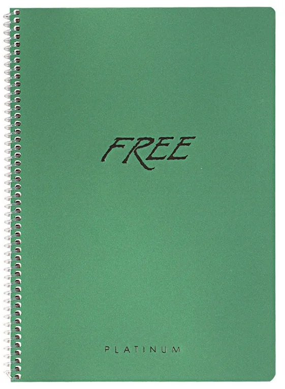 KESKİN DEFTER FREE PLATİNUM A4 PP KAPAK SPİRALLİ 80 YP. KARELİ 320322