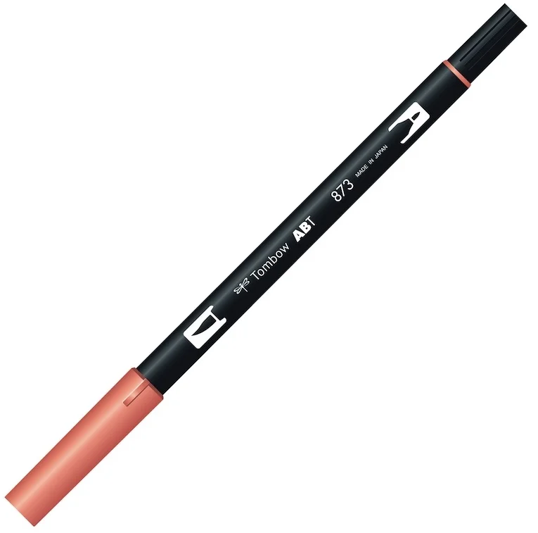 TOMBOW AB-T DUAL BRUSH PEN GRAFİK KALEMİ CORAL (873) T-AB-T 873