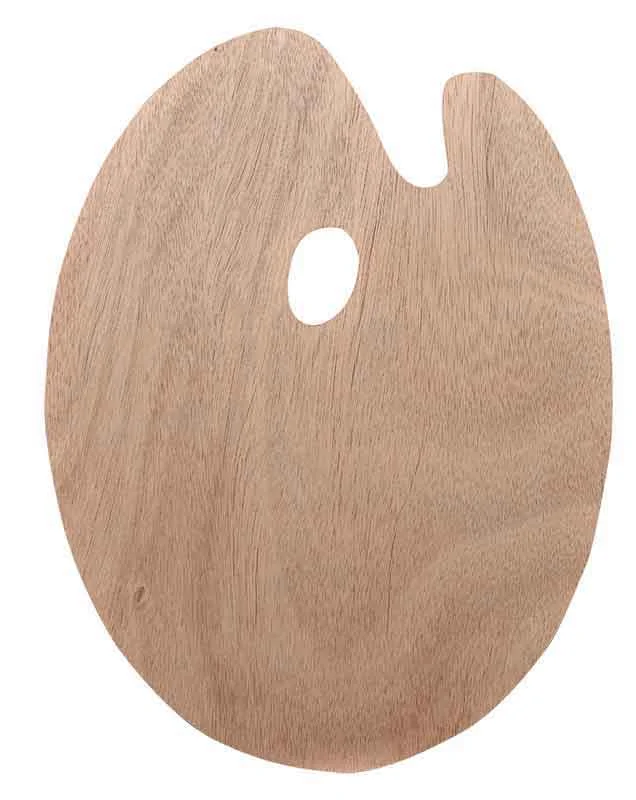 SÜDOR PALET OVAL AHŞAP 25X30 BS15-1