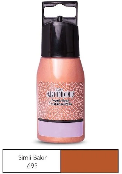 ARTDECO BOYUTLU BOYA SİMLİ 60 ML BAKIR Y-041C-693