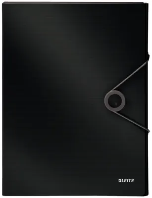 LEITZ LASTİKLİ DOSYA SOLID KALIN L-4568 SİYAH