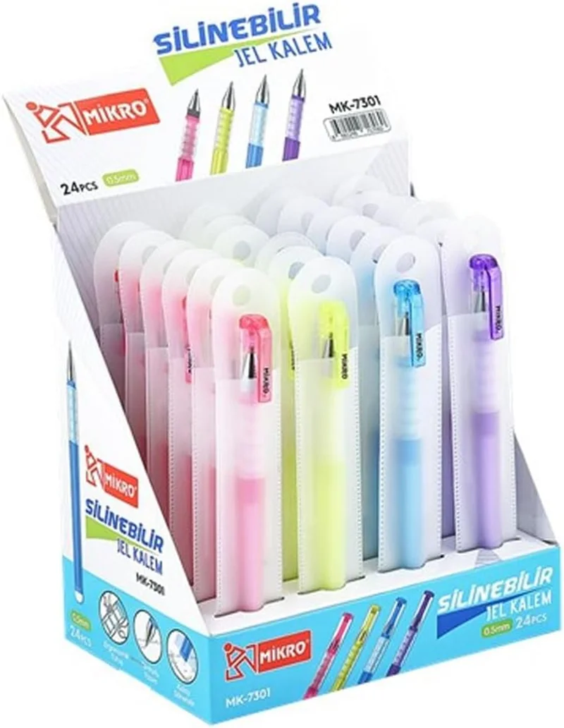 MİKRO JEL KALEM MK-7301 SİLİNEBİLİR