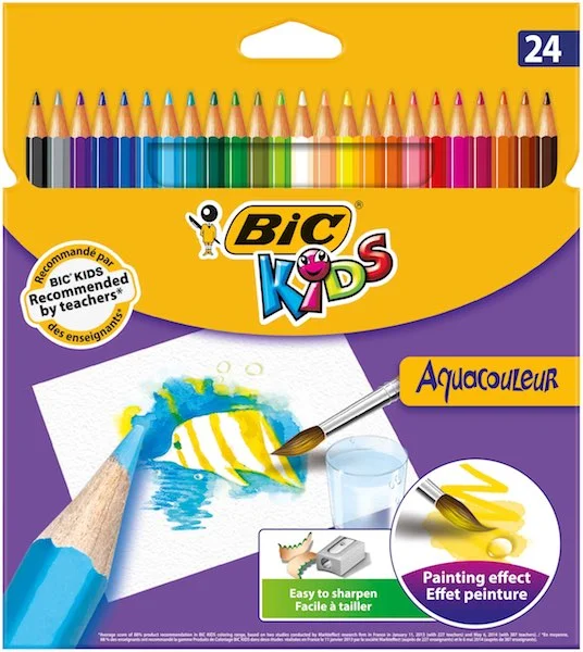 BIC KURU SULU BOYA AQUACOULEUR 24 LU 8575633