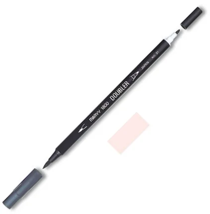 MARVY FIRÇA KALEM BRUSH PEN ÇİFT UÇLU 1800-047 PALE PINK