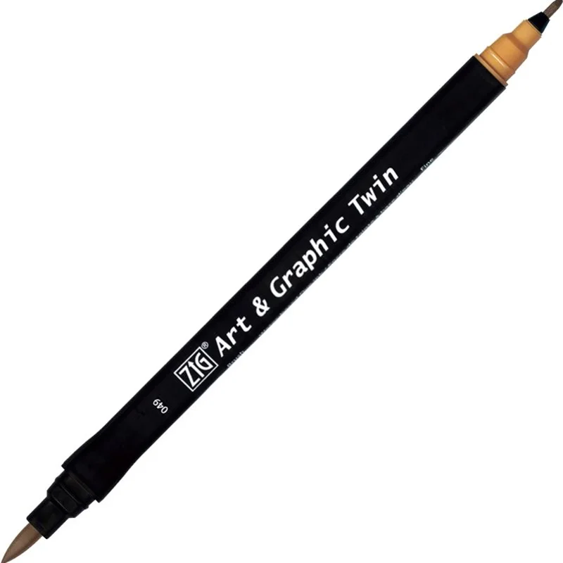 ZIG ART&amp;GRAPHIC TWIN TUT-80 049 BEIGE