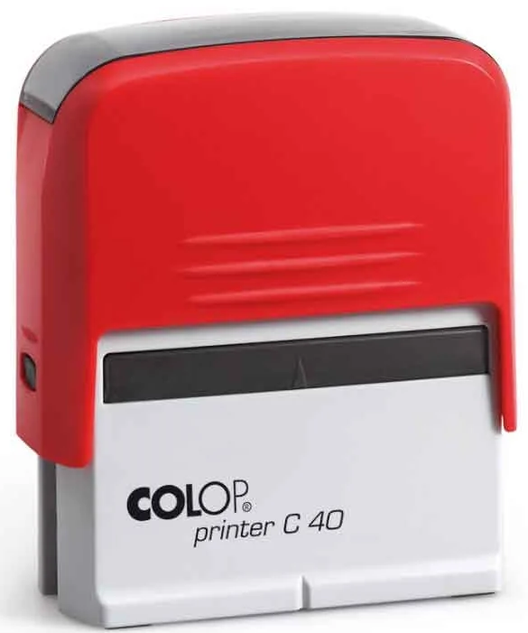 COLOP KAŞE COMPACT C40 KIRMIZI GÖVDE+KEÇE 15314095