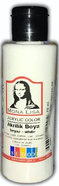 SÜDOR AKRİLİK BOYA 70 ML BEYAZ SD150-09