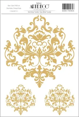 ARTDECO KOLAY TRANSFER SİMLİ 17x25 CM NO:1 Y-100-SKT17-1