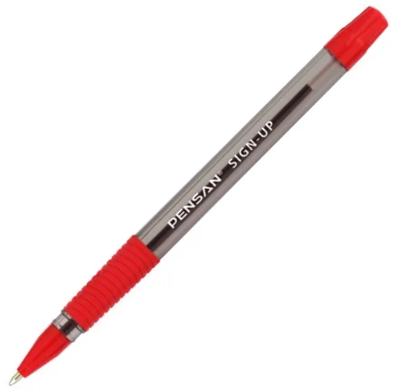 PENSAN TÜKENMEZ KALEM SIGN UP 1.0 2410 KIRMIZI