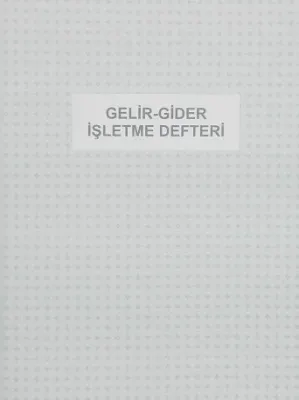 DİLMAN GELİR-GİDER İŞLETME DEFTERİ KARTON KAPAK 20.5x28 48 YP NUMARALI 7104 (Best)