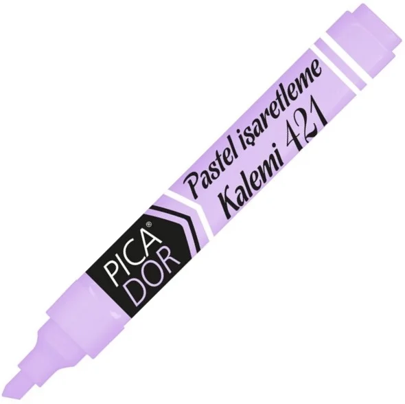 PICATACK FOSFORLU KALEM 441 PASTEL MOR KX089G