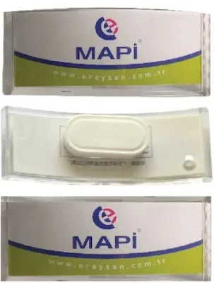 MAPİ İSİMLİK MIKNATISLI ŞEFFAF DİKD. 75x25 5011026