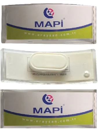 MAPİ İSİMLİK MIKNATISLI ŞEFFAF DİKD. 75x25 5011026