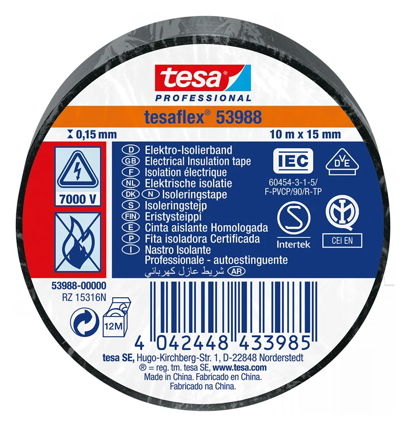 TESA ELEKTRİK IZOLASYON BANDI 10x15 SYH 53988-0005