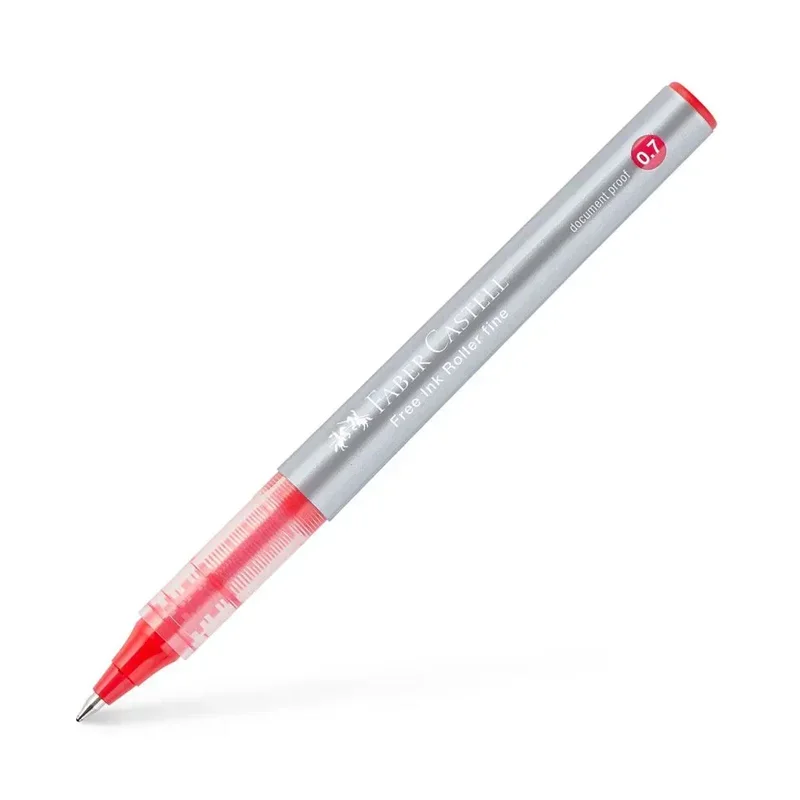 FABER FREE INK ROLLER KIRMIZI 07 348121