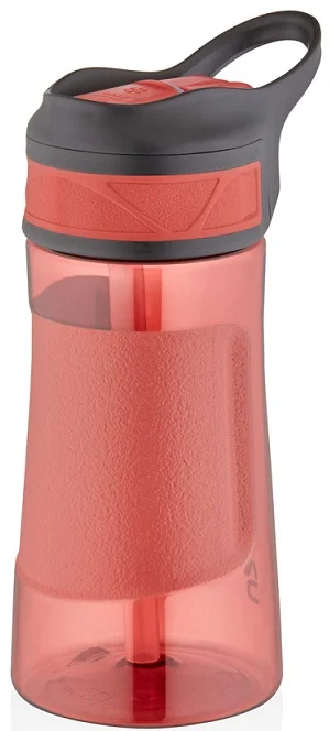 UZSPACE MATARA TRITAN PİPETLİ 9001 460 ML KIRMIZI