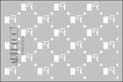 ARTDECO STENCIL A4 VINTAGE BAY-2 Y-100-ST215