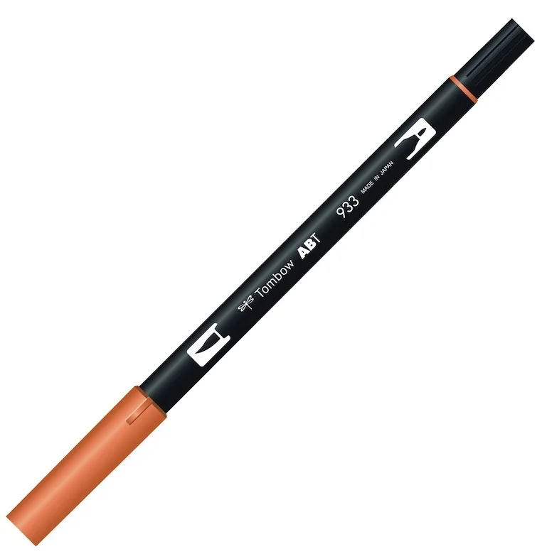 TOMBOW AB-T DUAL BRUSH PEN GRAFİK KALEMİ ORANGE (933) T-AB-T 933