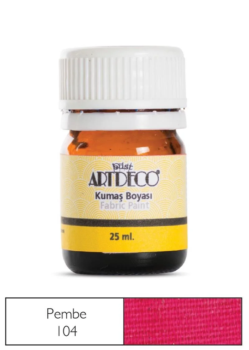 ARTDECO KUMAŞ BOYASI 25 ML PEMBE Y-010A-104