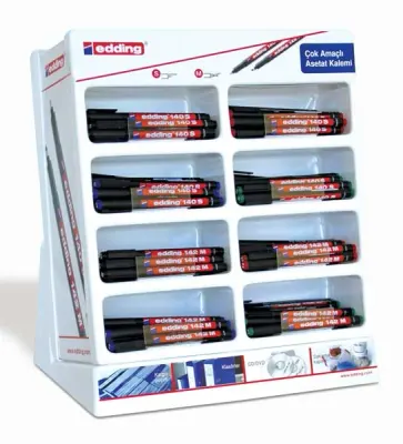 EDDING ASETAT KALEMİ 500 LÜ KARIŞIK