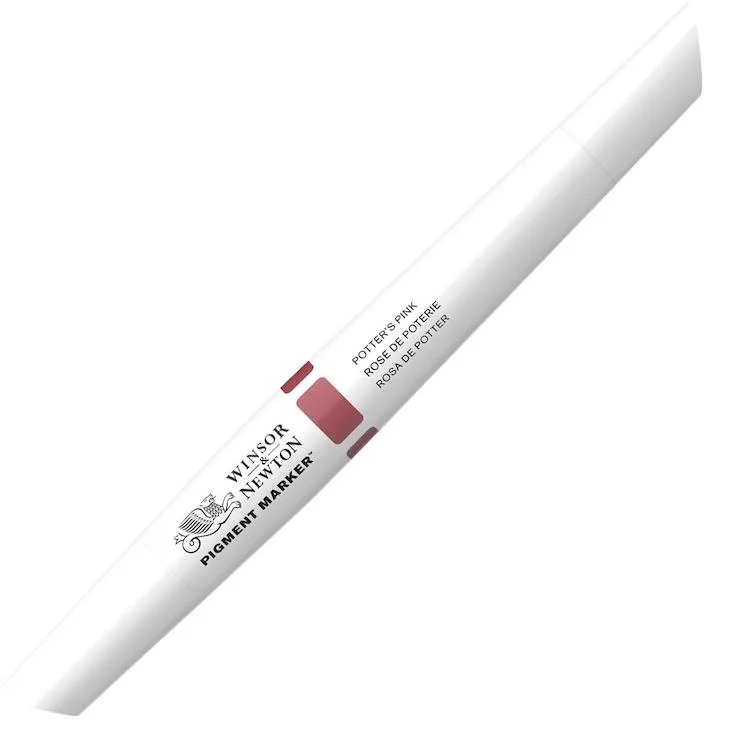 W&amp;N PIGMENT MARKER POTTER'S PINK 537 WN-0202537