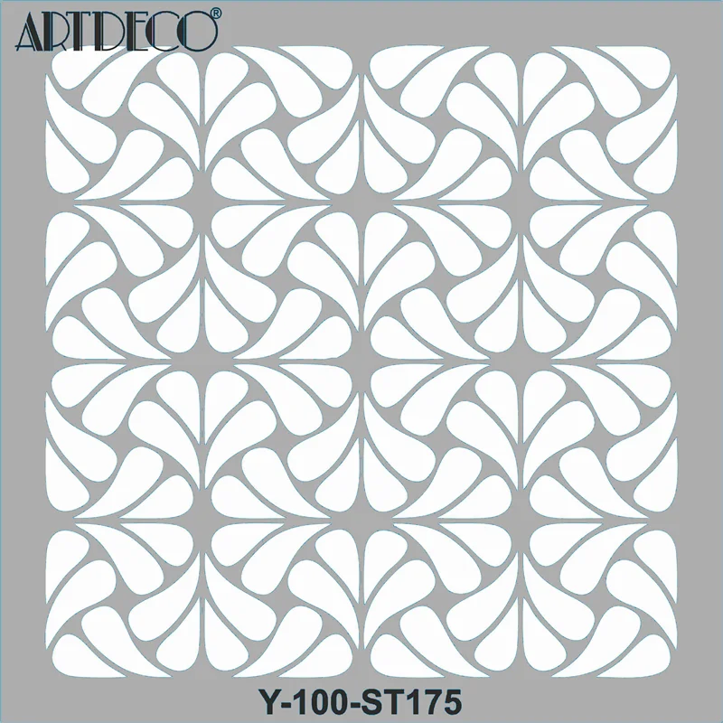 ARTDECO STENCIL 30x30 CM GEOMETRİK DESEN Y-100-ST175