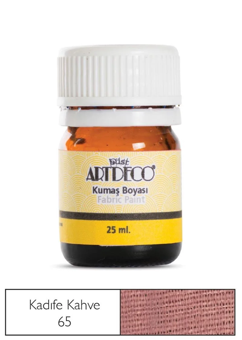 ARTDECO KUMAŞ BOYASI 25 ML KADİFE KAHVE Y-010A-65