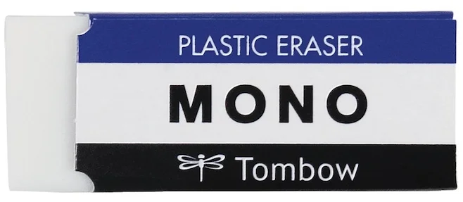 TOMBOW SİLGİ MONO BEYAZ 17x11x43 MM T-PE-01A