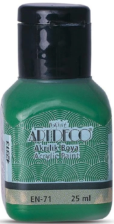 ARTDECO AKRİLİK BOYA 25 ML ÇUHA YEŞİLİ Y-070A-3037