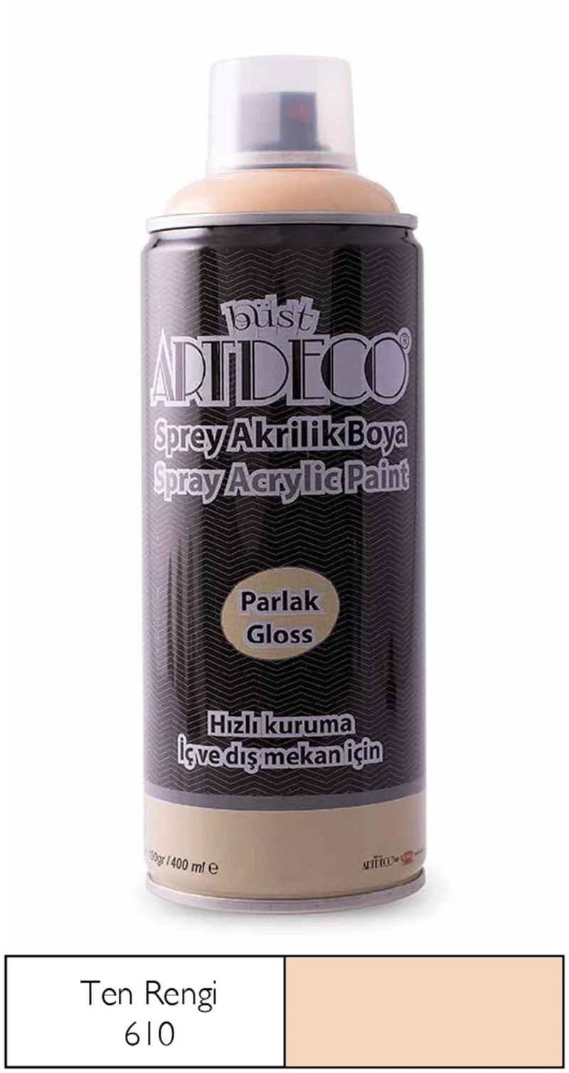 ARTDECO SPREY BOYA AKRİLİK 400 ML TEN RENGİ Y-400-610