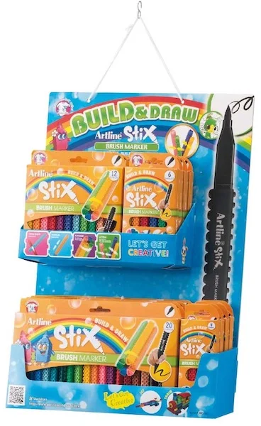 ARTLINE STAND STIX BRUSH MARKER DEAL SET (16 SET) A-AMM-STIX.BR