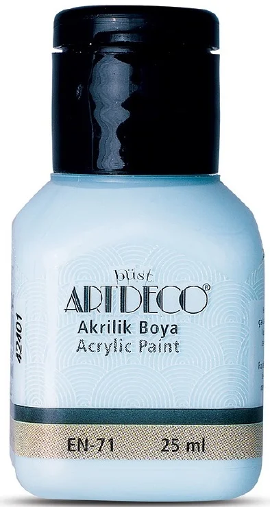 ARTDECO AKRİLİK BOYA 25 ML BONCUK MAVİ Y-070A-3014