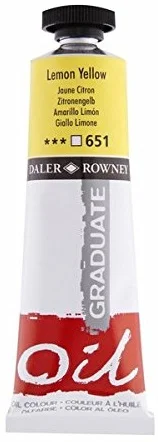 DALER ROWNEY YAĞLI BOYA GRADUATE GRAD SERİSİ 38 ML LEMON YELLOW 117038651